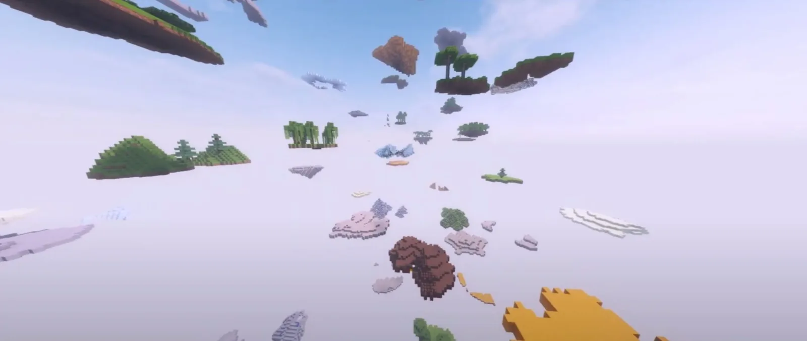 Island Generator: schwebende Inseln in Minecraft