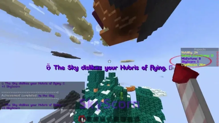 Mixed Achievements: Achievement-Meldung im Minecraft-Chat