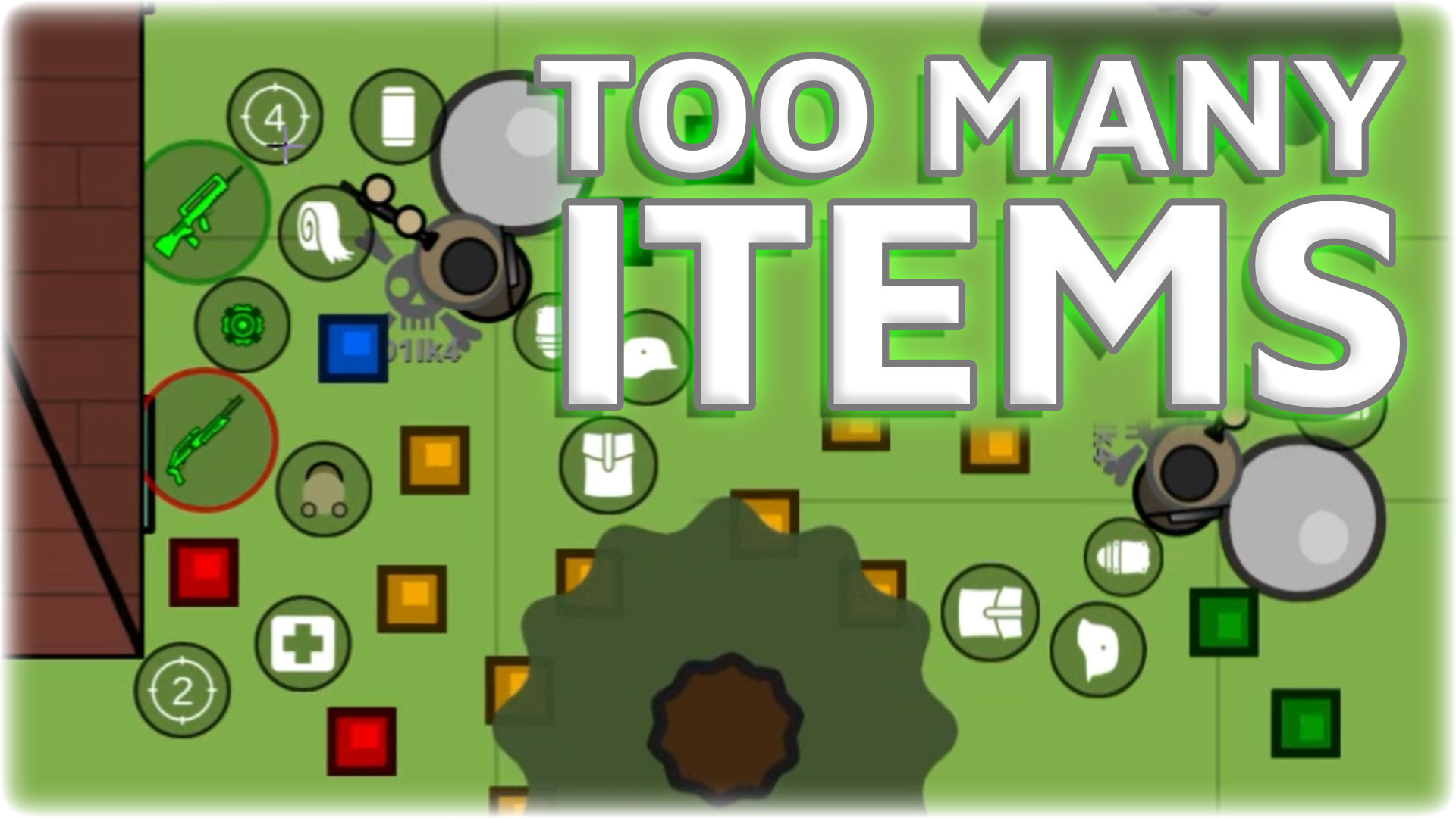 there are TOO MANY ITEMS WTF!