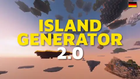 INSELN GENERIEREN in MINECRAFT – Island Generator 2.0 – Minecraft Plugin Review (DE)