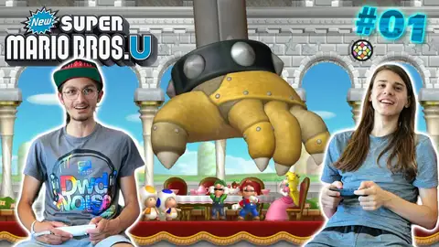 Nicht mal das 1. Level geschafft.. | Wii New Super Mario Bros. U | Part 01