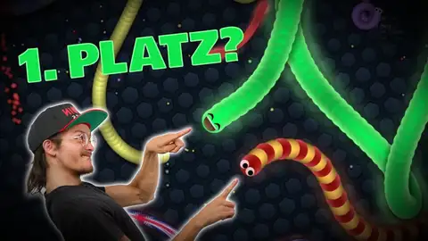 Schaffe ich es auf den 1. PLATZ?! 🥇 | Slither.io